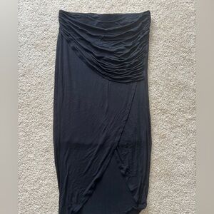 CAbi Black Asymmetrical Women's Skirt M